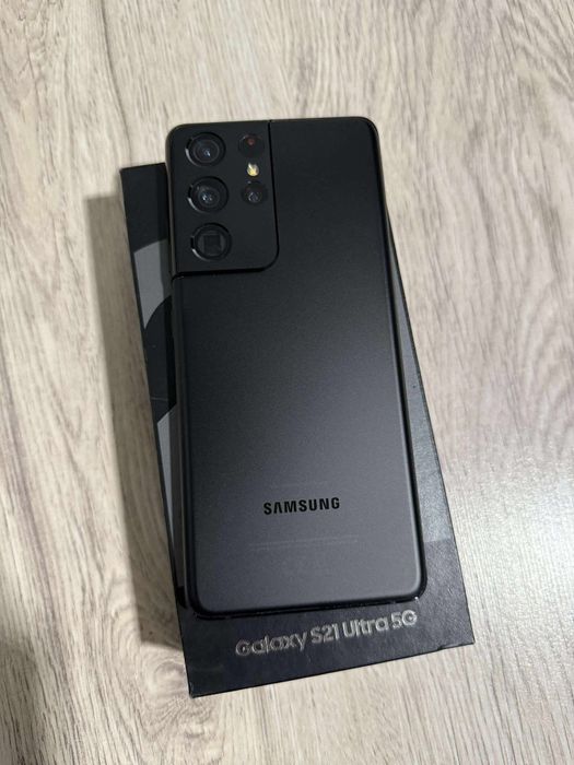 Vand Sau Schimb Samsung Galaxy S21 Ultra 5G Phantom Black 256Gb