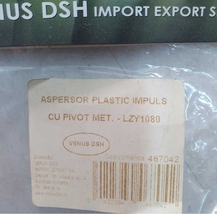 Aspersor plus conectori cu 3 capete