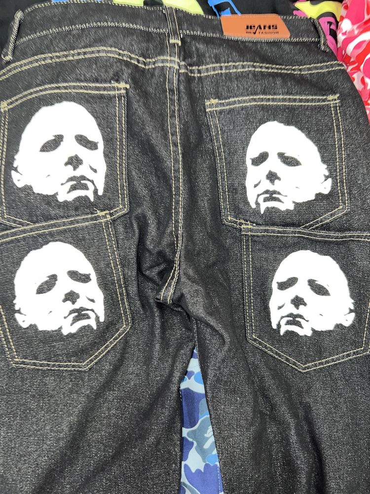 Blugi baggy custom michael myers