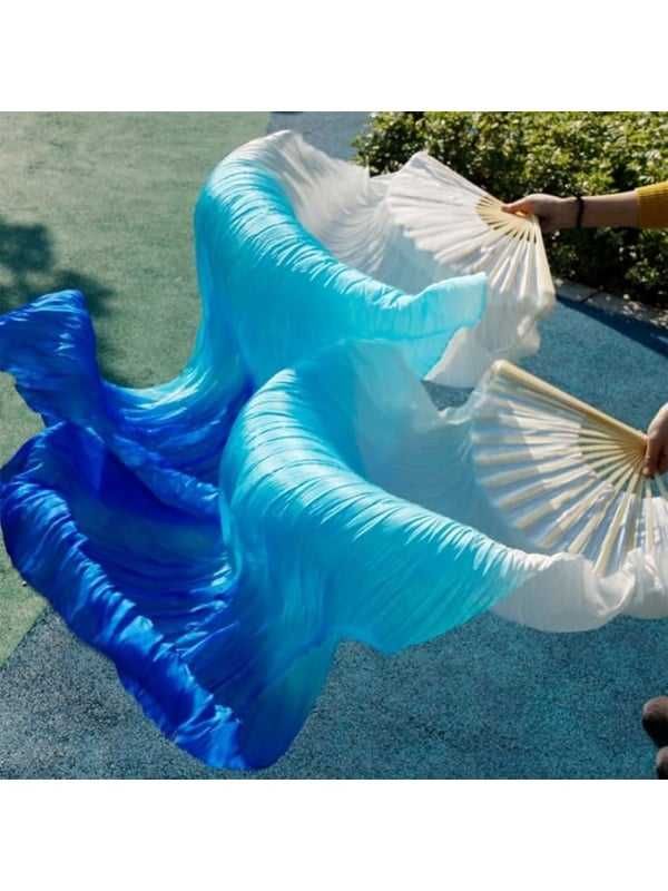 Pereche de evantaie pentru dans belly dance, din bambus 1.5m / 1.8m