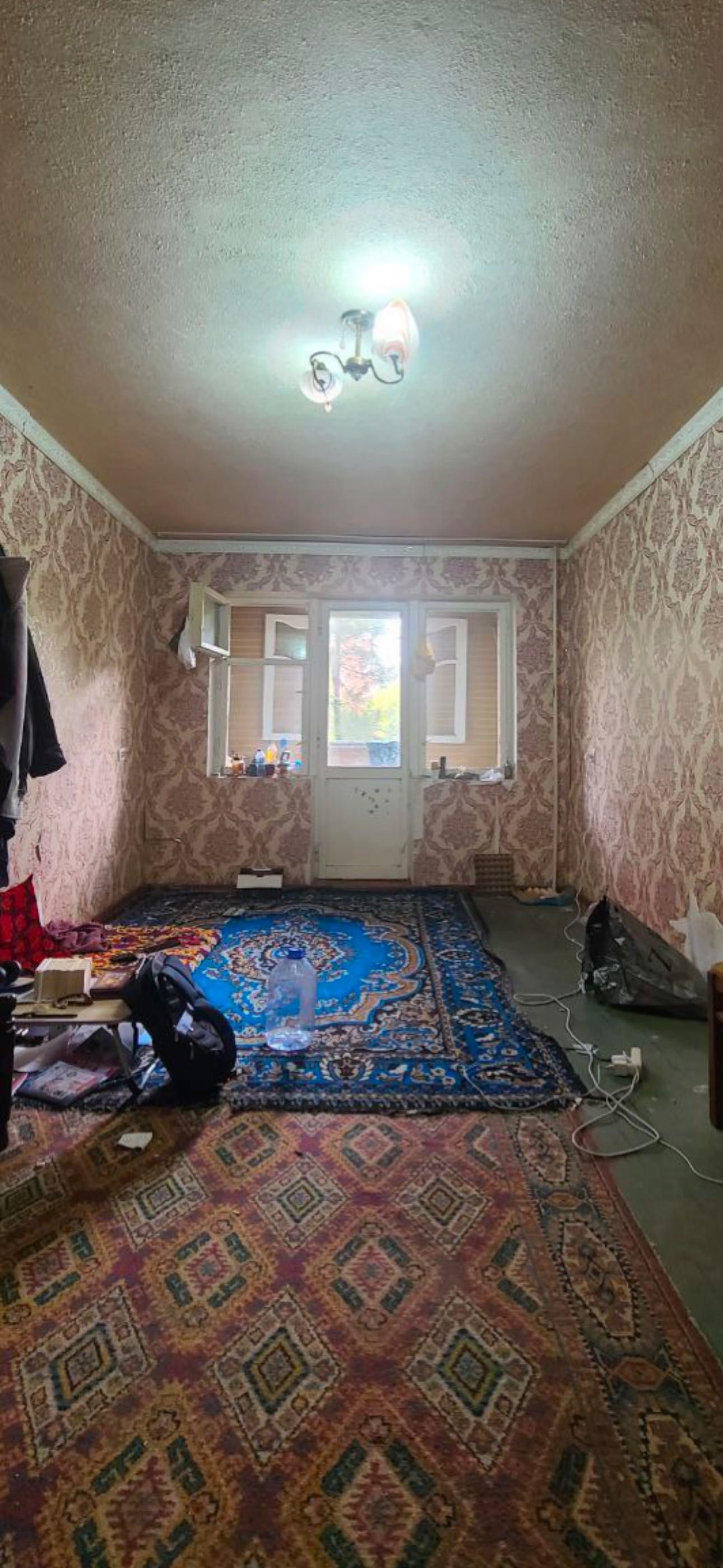 Квартира сотилади 1хонали 2хона килинган