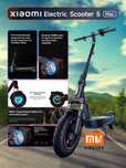 СКЛАДНОЙ Электросамокат Ксяоми Xiaomi Ми Скутер 5 Макс, 100% ОРИГИНАЛ