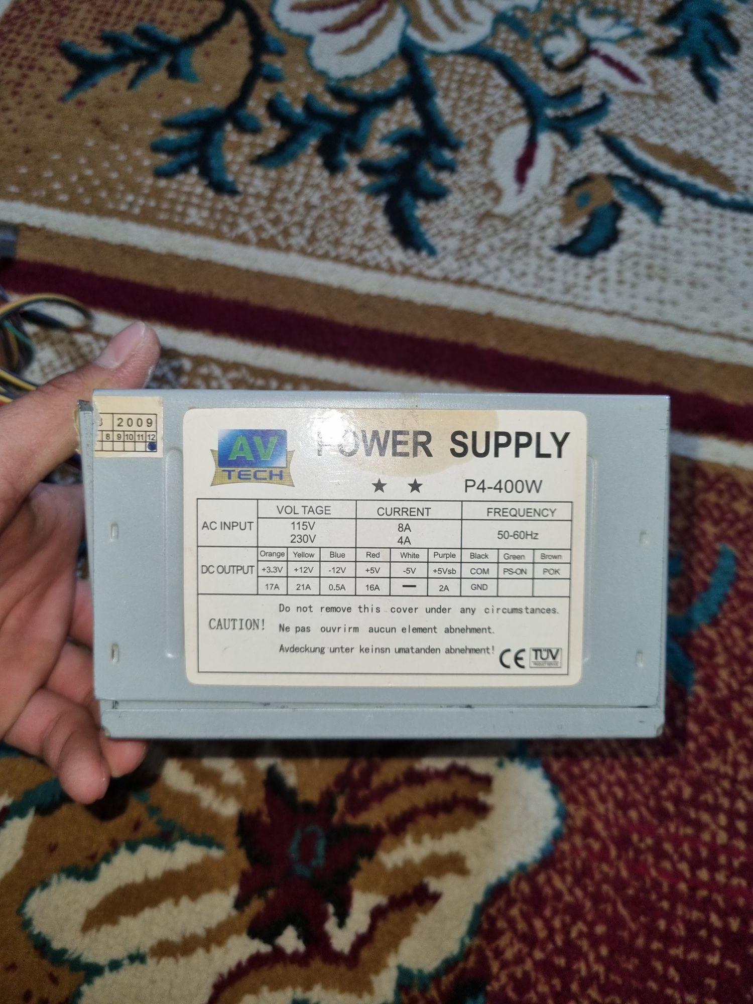 Блок питания от пк 400W