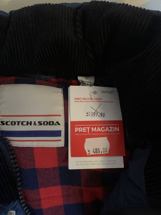 Geaca -Vesta casual model deosebit Scotch & Soda