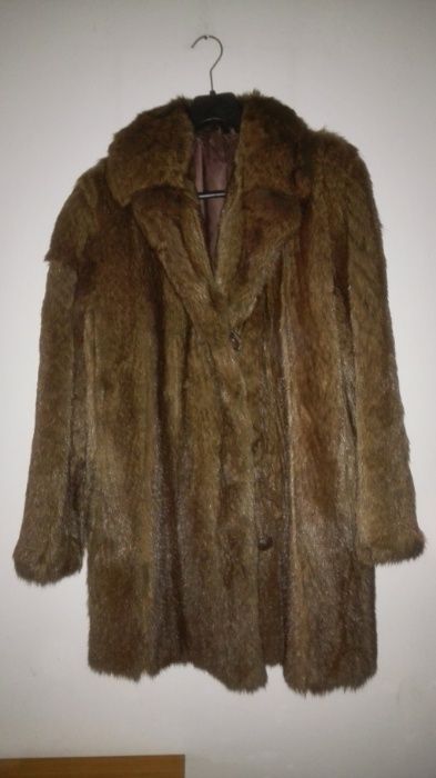 Палто, естествен косъм