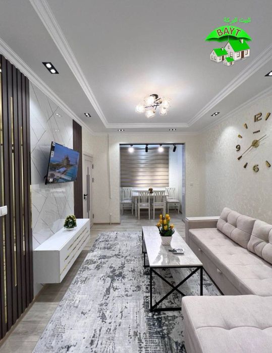 х Чиланзар  7 кв 3/3/4 Орт.Мечеть Хай Тек,Евро Ремонт,Меб+Тех