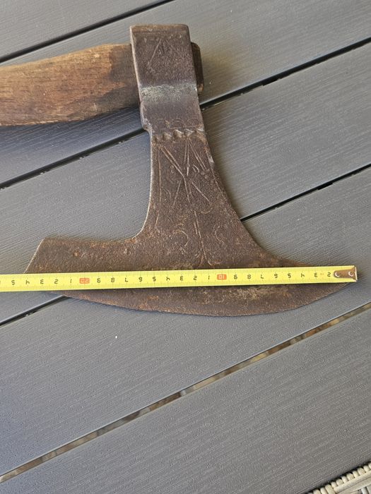 Barda secure topor vechi de colecție