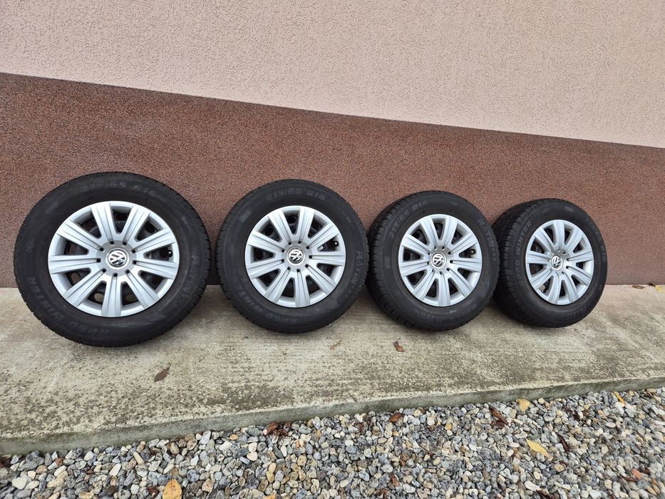 Jante Tiguan R16 5x112 cu anvelope iarna 215/65R16