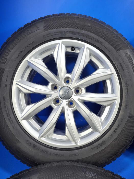 Vand jante 17 inch OE Audi Q5 +anvelope 235 65 17 Noi 2024 Continental