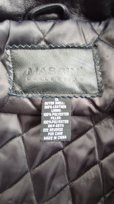 Мъжко яке от естествена кожа