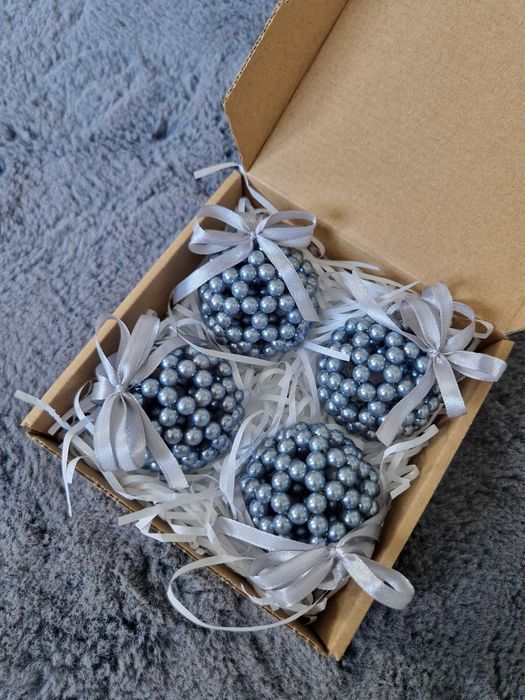 Set globuri Crăciun 60 mm handmade