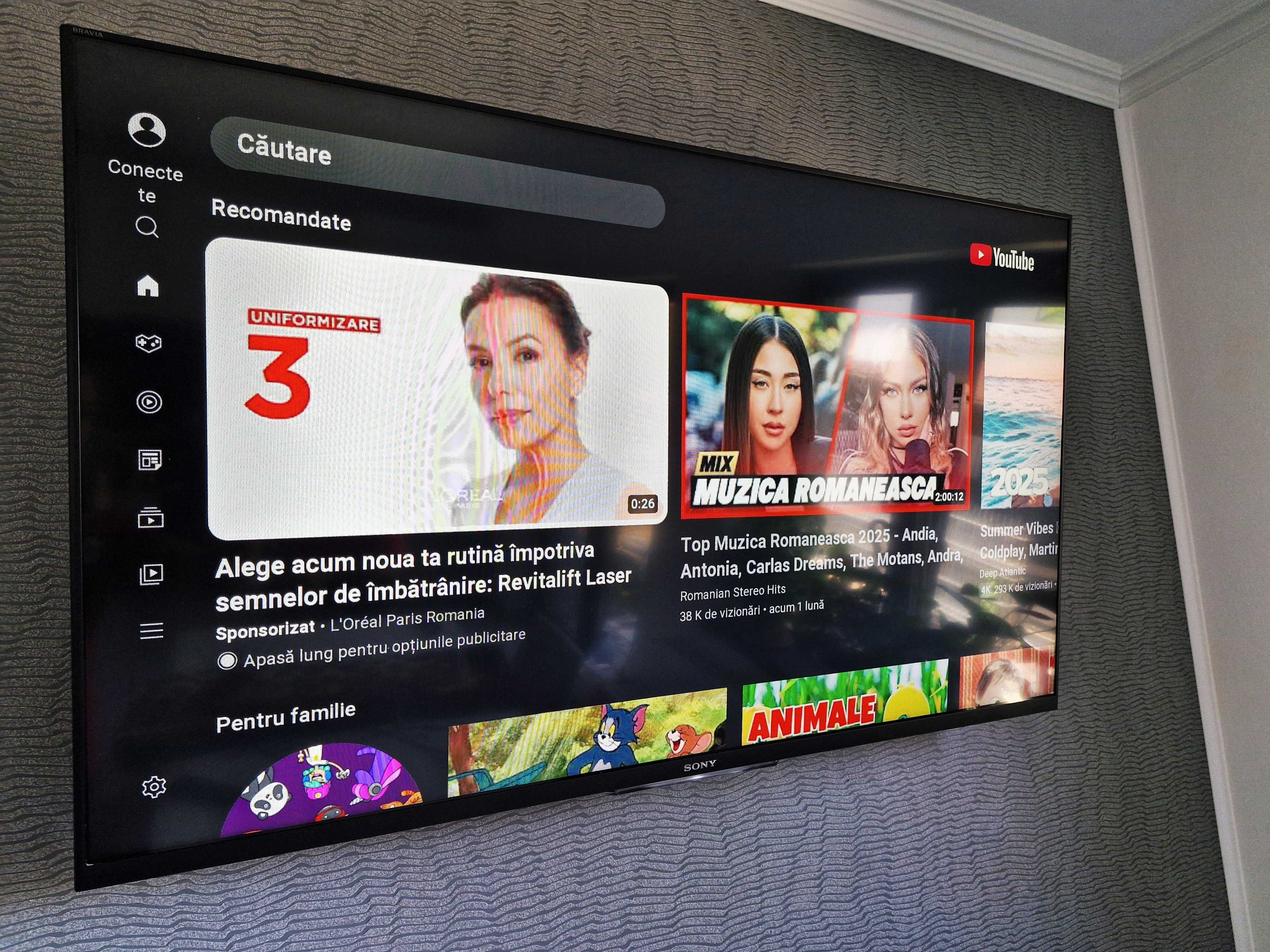 SONY smart tv LED - diagonala 127cm (50inch)