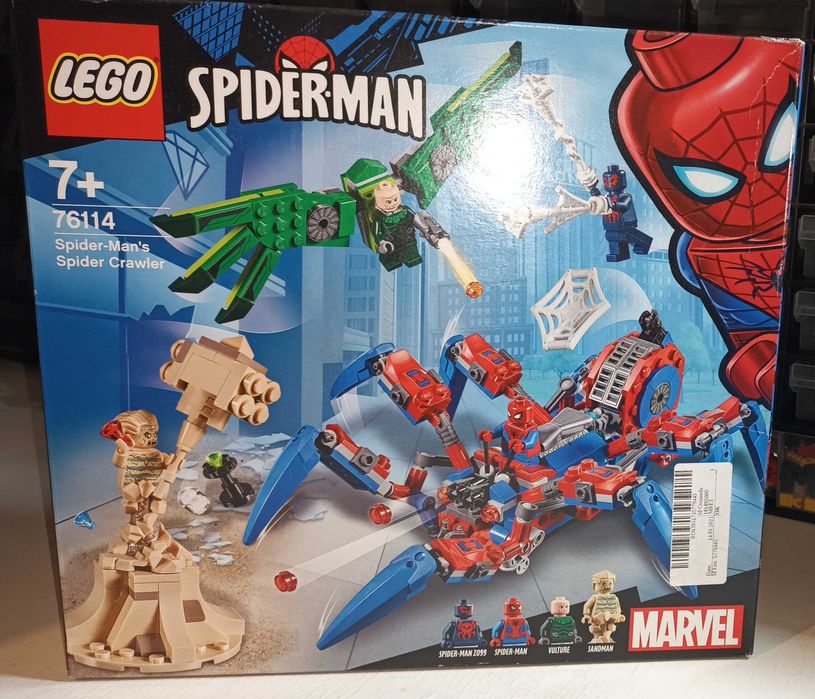 Lego Spiderman 76149, 76174, 76114