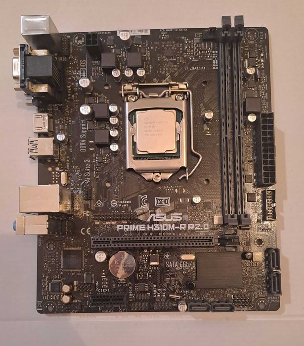 Kit Placa de Baza ASUS PRIME H310M-R R2.0, Intel +i5 9400f +16gb ADATA