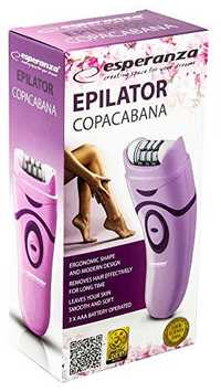 Esperanza Copacabana Epilator Corporal 18 Pense Precise, 2 Viteze, Nou