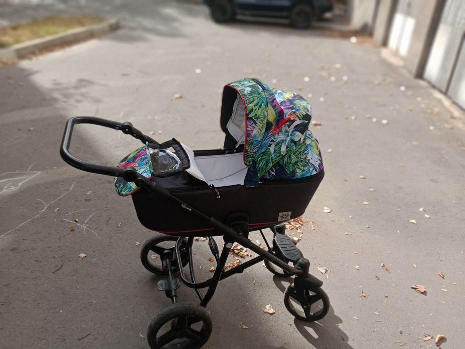 Детска количка 2 в 1 Адамекс пълен комплект