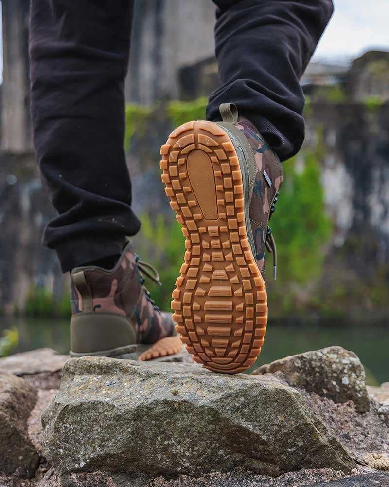 Обувки за риболов Fox Khaki Camo