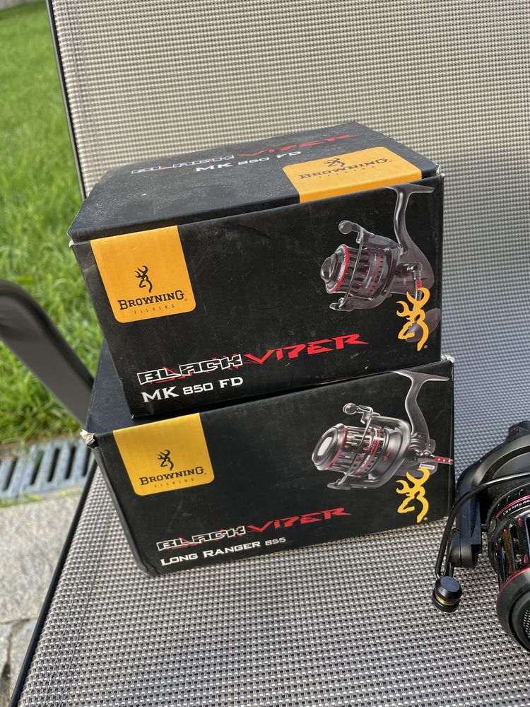 Фидер Cresta Identity Pro Superior 320 с макара Browning Black Viper
