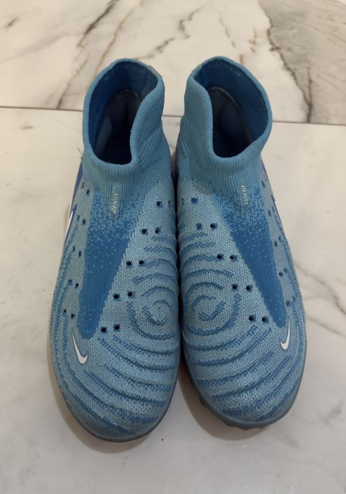 Сороконожки Nike Phantom Голубые