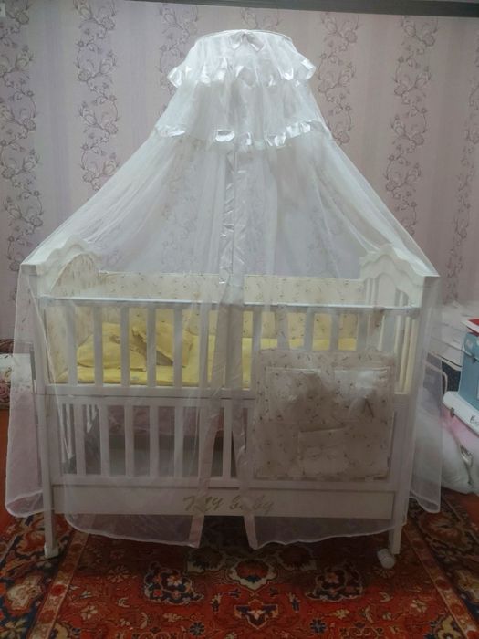 Коляска ва кроват детский + бешик