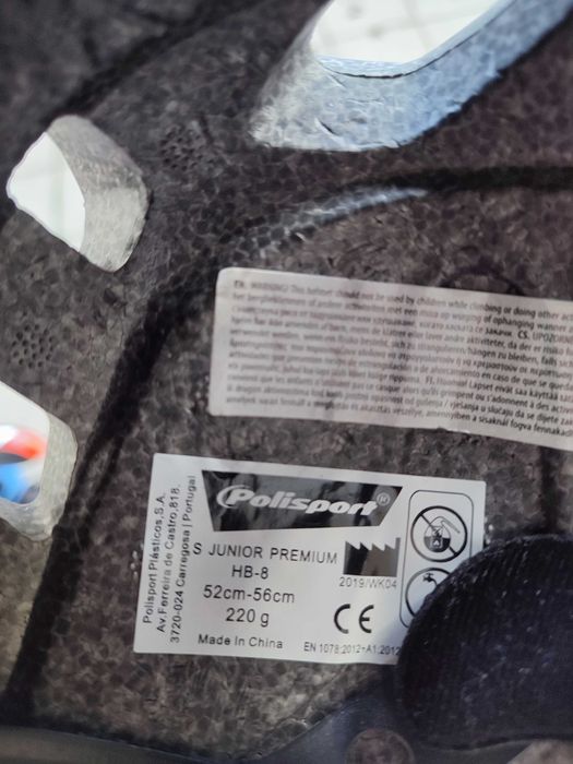 Колело Shockblaze red 24 и каска Polisport