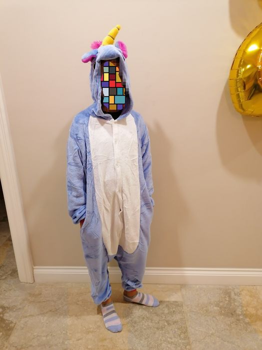 Costum pijama unicorn