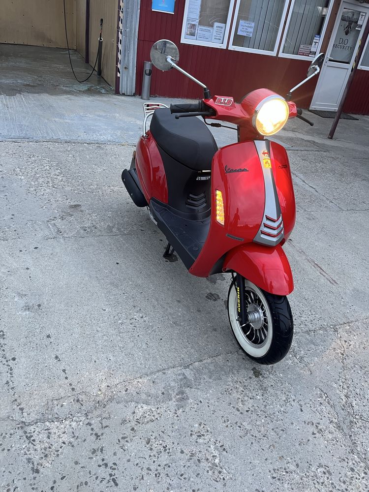 Scuter 49 cc Motowell Germania( Vespa Primavera)service, 2200 km, acte