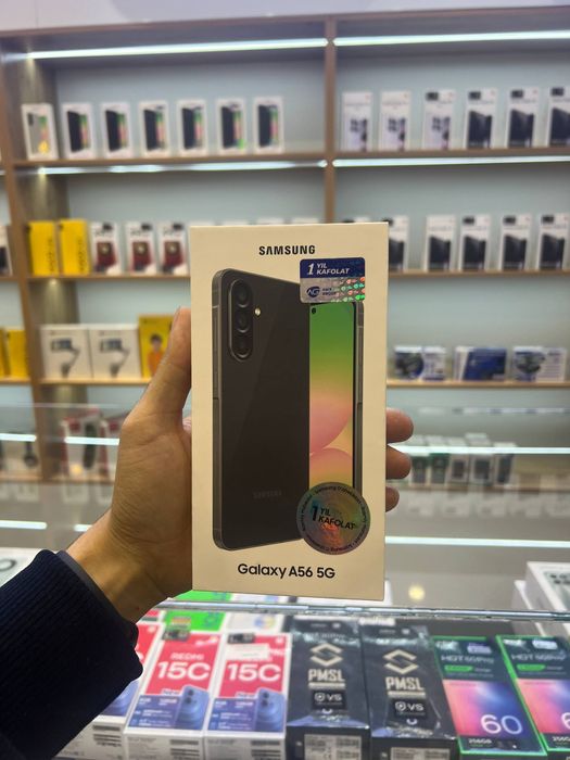 Boshlang'ich to'lovlarsiz! SAMSUNG A56 3 oydan 24 oygacha