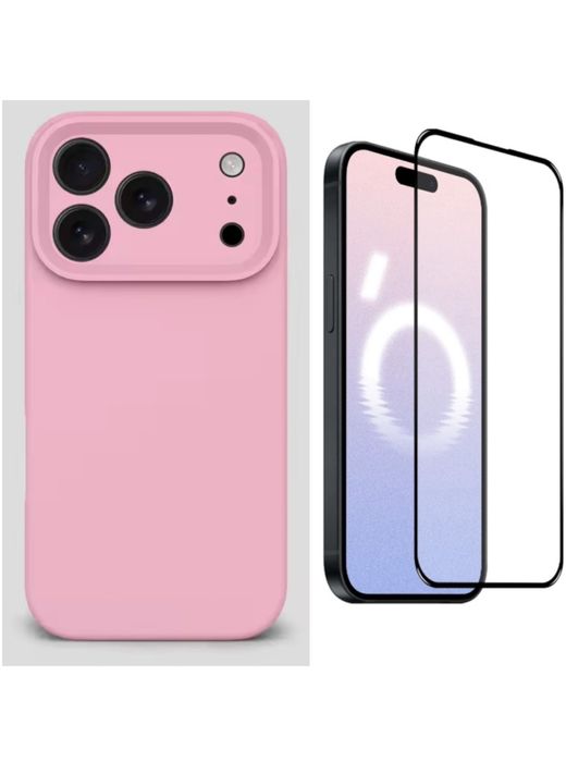 Iphone 17 AIR PRO MAX Husa Safe Color Magsafe + Folie Sticla Surface