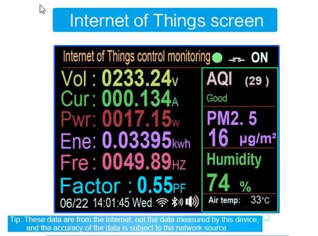 Priza WIFI smart meter 16A TUYA