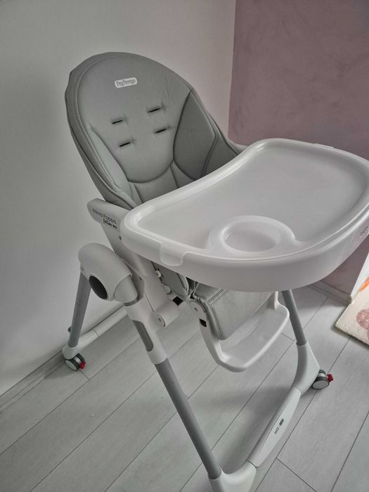 Стол Peg Perego Prima Pappa Follow me сив