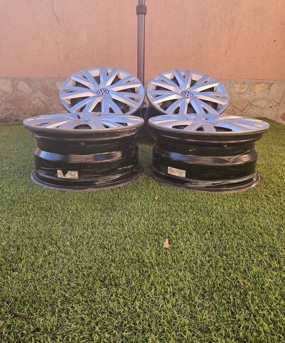 16 Железни джанти с оригинални тасове VW