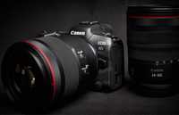 Новый аппарат Canon R5 с объективом RF 24-105