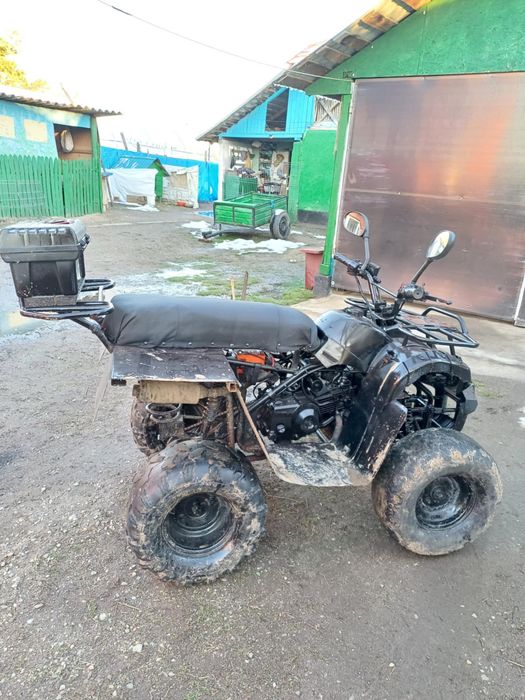 Vând sau schimb atv cu ceva electric atv merge perfect 125cmc(3+1)