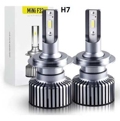 F32 MINI LED крушки за фарове халогени H1 H3 H4 H7 H11 HB3 HB4
