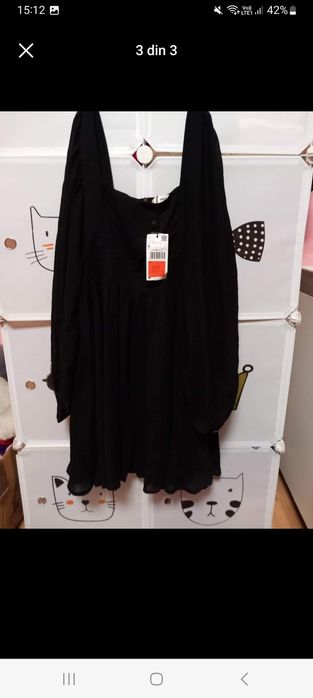 Rochie larga neagra