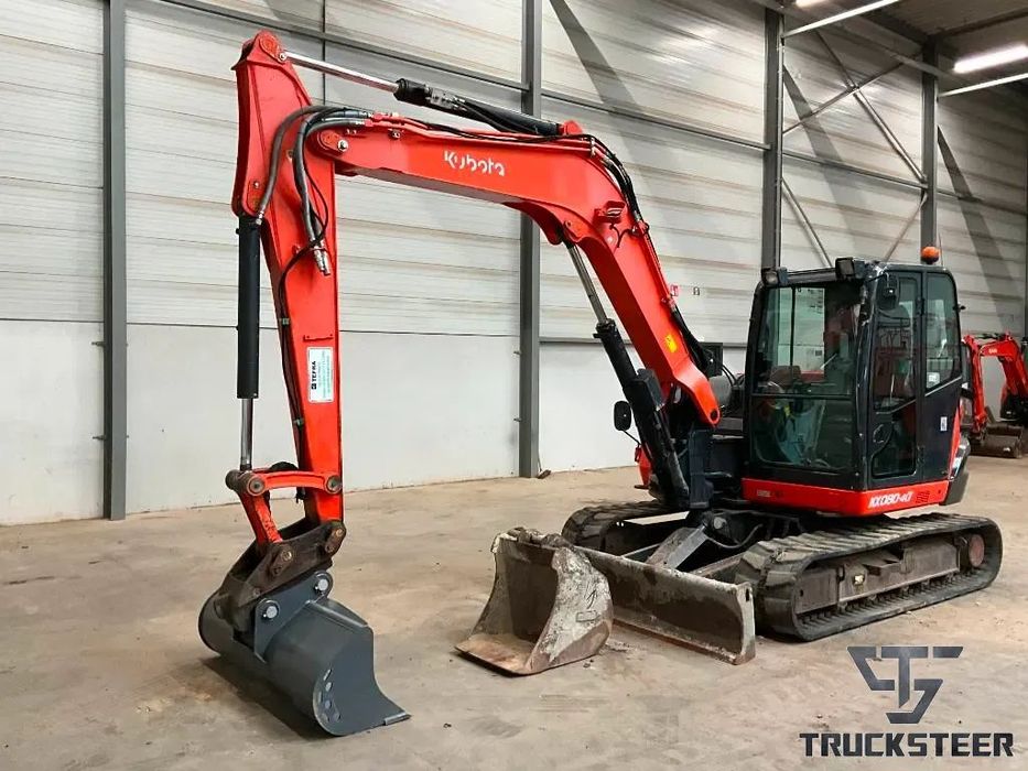 Kubota KX080-4 Avans leasing de la 15% Kubota KX080-4 8.3T 63CP 3.270h 2017