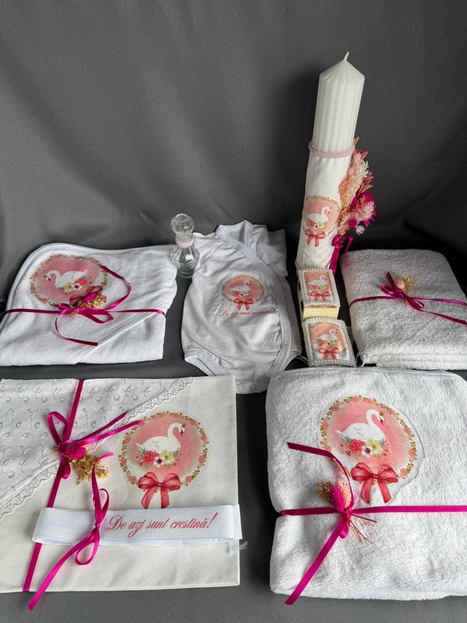 Trusouri pentru botez personalizate/Rochite/Costumas/Lumanari botez