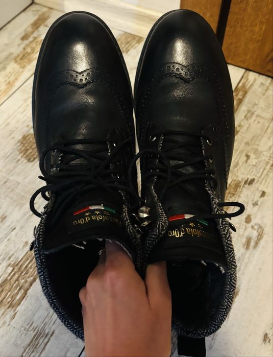 Красиви и стилни мъжки боти на италианския бранд Pantofola d'oro