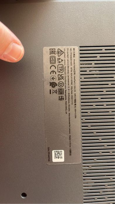 Laptop Lenovo Ideapad 3 Ryzen 5 5500U , 16 GB RAM