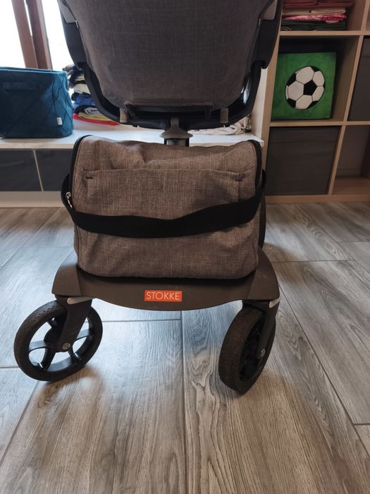 Cărucior  2in1 stokke Xplory V5 black melange