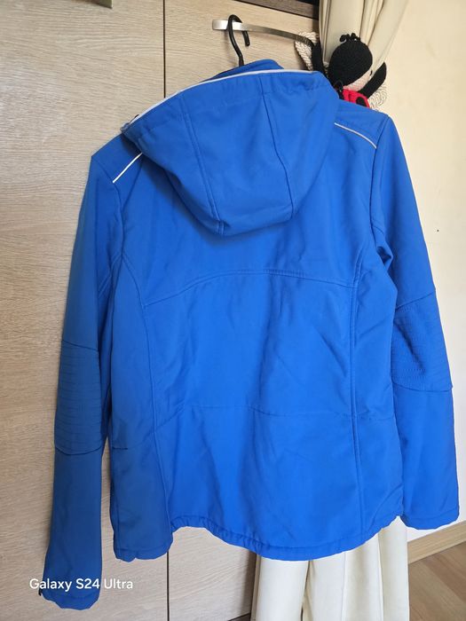 Дамско ски яке, синьо