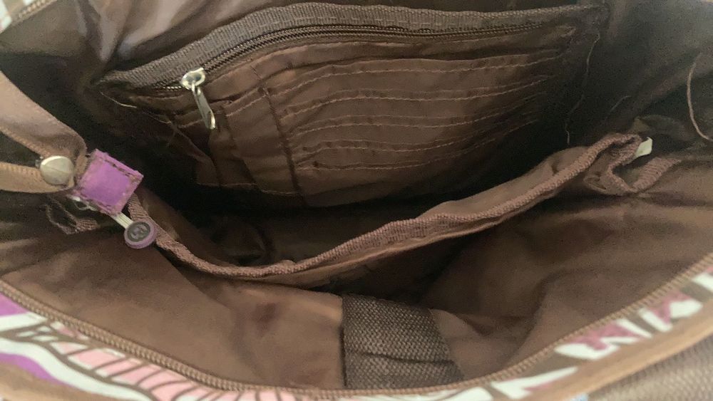 Текстилна чанта за лаптоп и ученически пособия