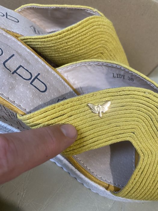 Lpb - дизайнерски дамски чехли на платформа