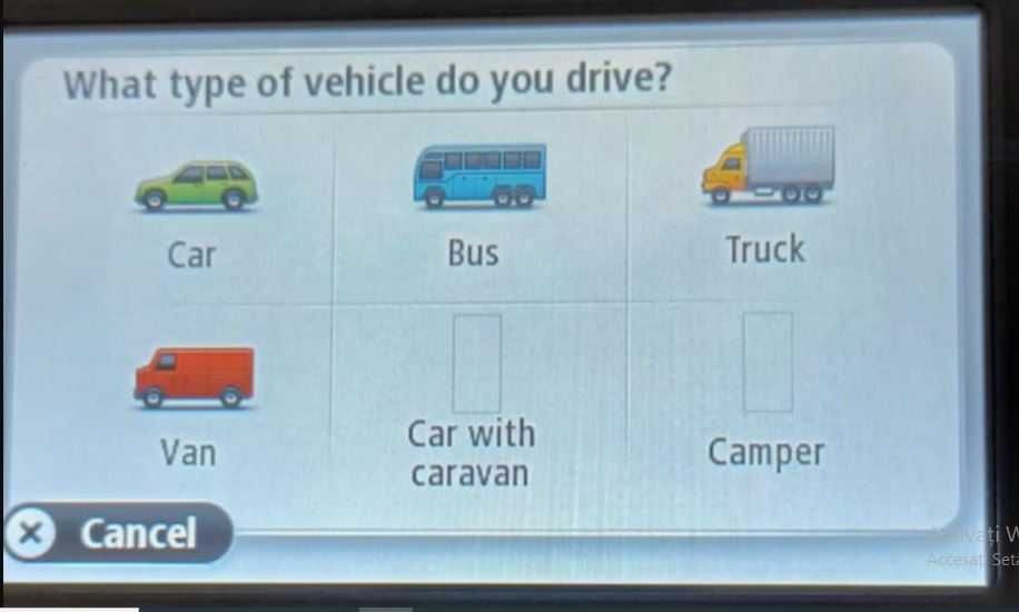 TomTom VIA, harta camioane full Europa 2024