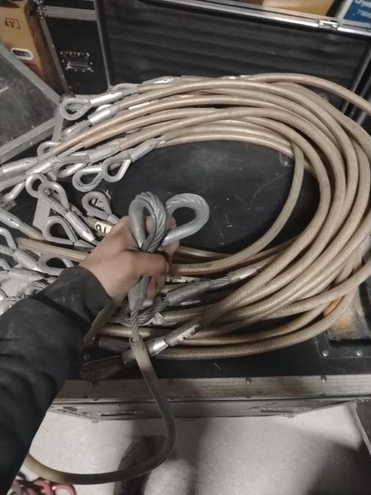 Тросы удавки цепи пауки чалки Стропы канатные, Чалки удавки