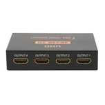 HDMI Splitter 1x4 cu alimentare 1 INPUT - 4 OUTPUT 1.4V suporta 4K UHD