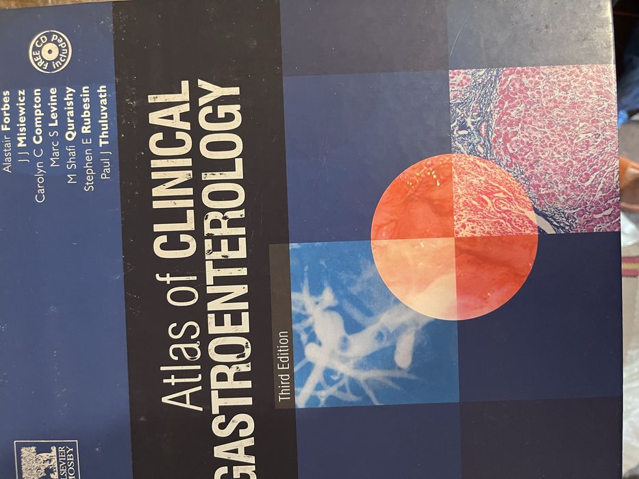 Vand atlas de gastroenterologie clinica cu CD