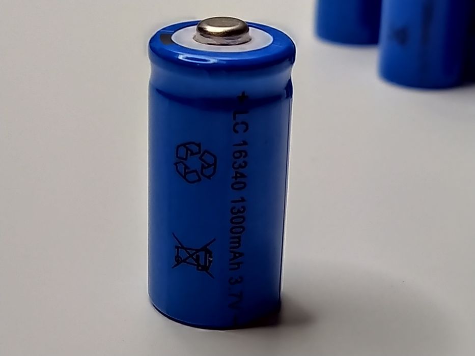 Acumulator LC 16340 1300 mAh, 3.7 V Li-Ion