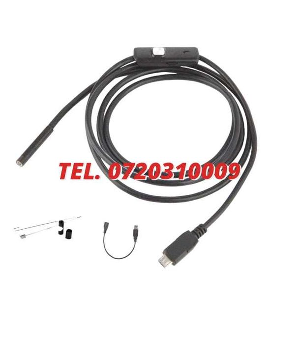 Camera Endoscop Inspectie Android  Usb 6 Led Ir Subacvatica Hd72